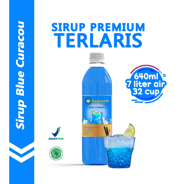 Sirup Minuman Rasa Blue Curacou