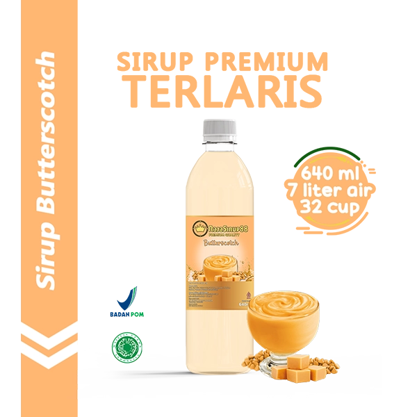 Sirup Minuman Rasa Butterscotch