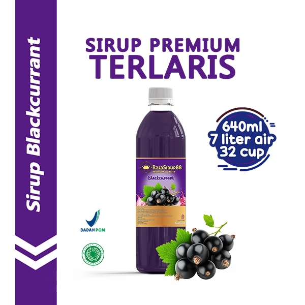 Sirup Minuman Rasa Blackcurrant